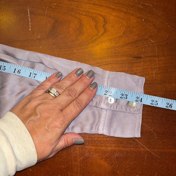 Cloth & Stone |‎ Anthropologie | Womens Small | Mauve Utility Button Down - Picture 13 of 13